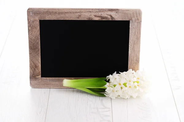 Frame with beautiful hyacinth — Stock Photo, Image