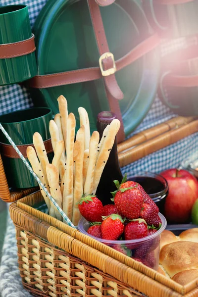 Food for picnic time — Stock Photo, Image