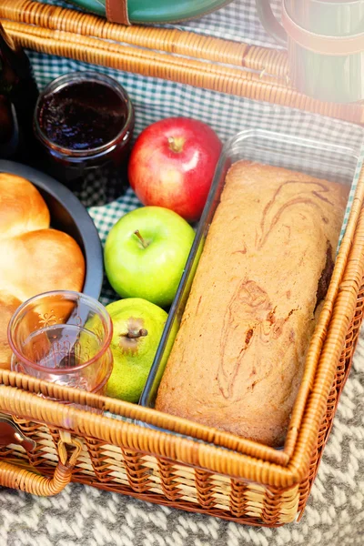 Mat för picknick tid — Stockfoto
