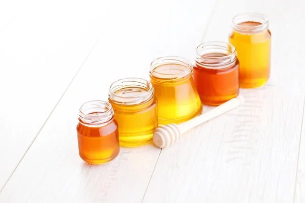 Différent type de miel — Photo