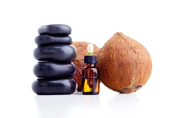 Olio essenziale di cocco — Foto Stock