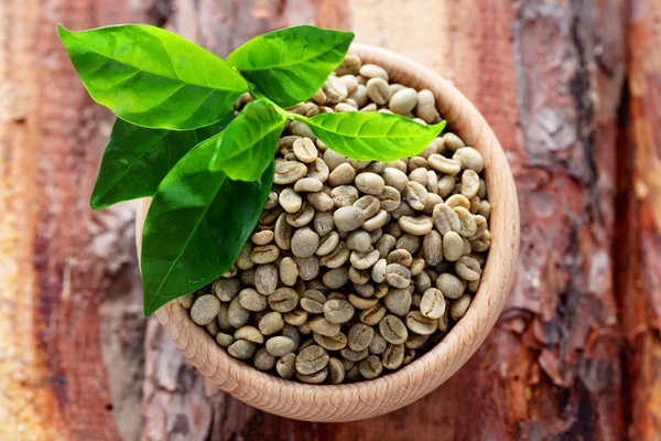 Bowl full of coffee beans — Stock Photo, Image