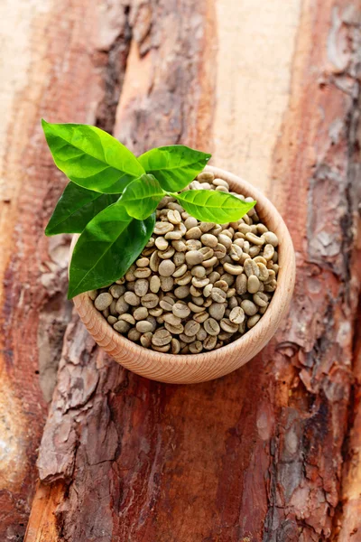 Bowl full of coffee beans — Stock Photo, Image