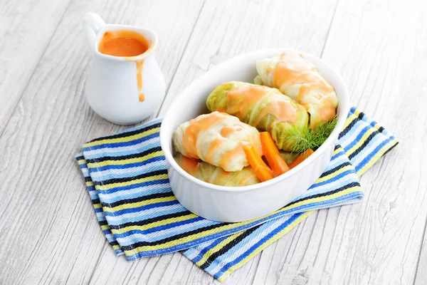 Stuffed cabbage rolls — Stock Photo, Image