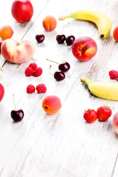 Smoothies frutados caseiros — Fotografia de Stock