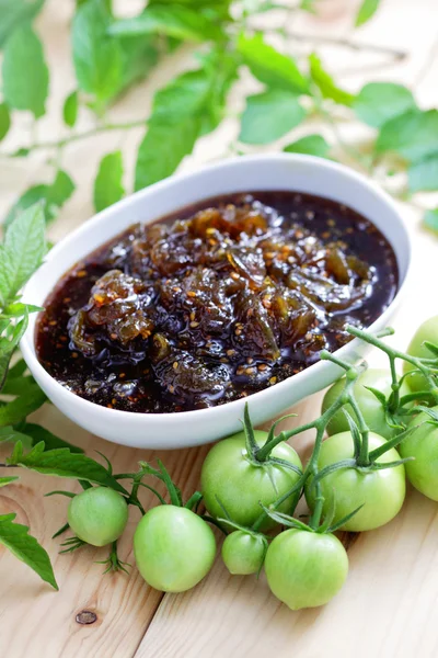 Mermelada de tomates verdes —  Fotos de Stock