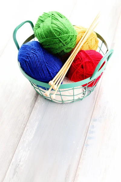 Lots of colorful wool — Stock Photo, Image