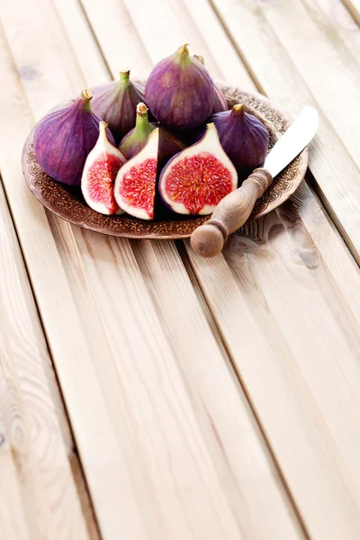 Deliciosos figos frescos — Fotografia de Stock