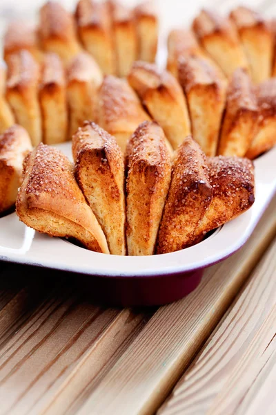 Panini alla cannella fatti in casa — Foto Stock