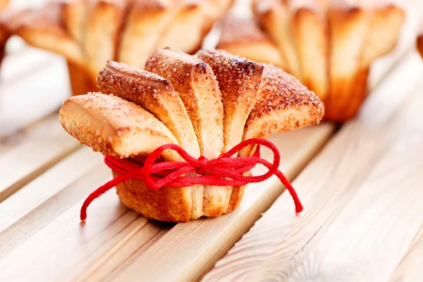 Panini alla cannella fatti in casa — Foto Stock