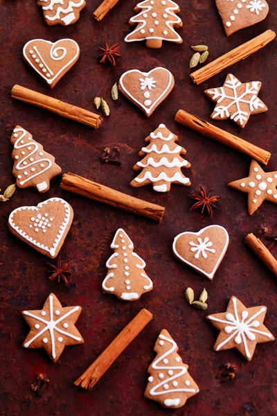 수 제 아름 다운 gingerbreads — 스톡 사진