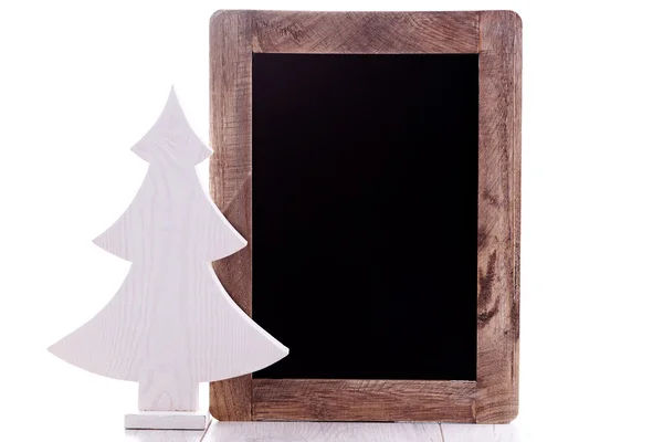 Jule ramme med dekoration - Stock-foto