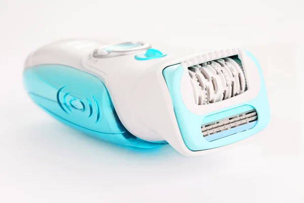 Beauty treatment depilator and razors — Stock Photo, Image