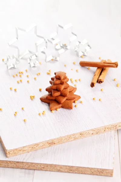 Selbst gebackener Lebkuchenbaum — Stockfoto