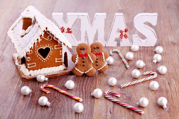 Lovely gingerbread cookies — Stock Photo, Image