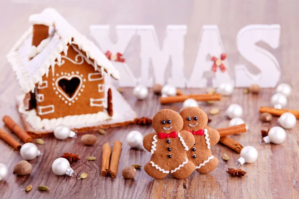 Krásné perníčky soubory cookie — Stock fotografie