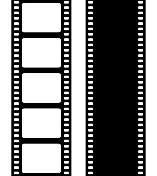 Set of film frame, vector — Stock Vector