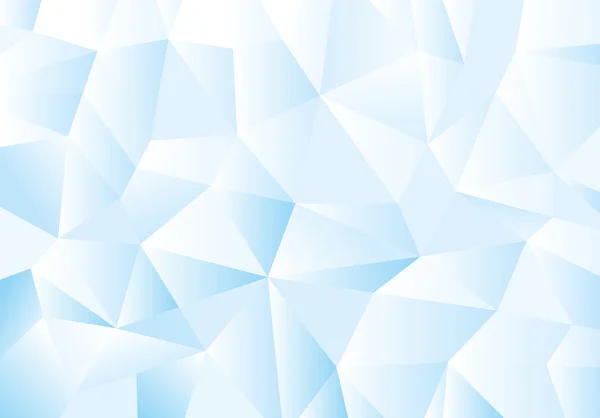 Blue geometric pattern, triangles background, polygonal design. — Stock Vector