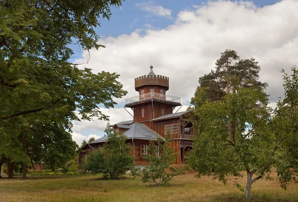Manor van de kunstenaar Ilja Repin "Zdravnevo." Vitebsk, Wit-Rusland. — Stockfoto