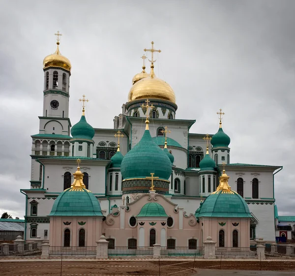 Új Jeruzsálem kolostor, a feltámadás temploma, Istra, Oroszország — Stock Fotó