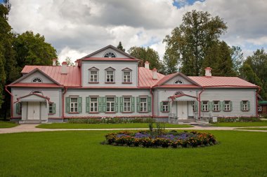 Rusya, Sergiev Posad bölge - 17 Ağustos 2016: Mamontov manor 
