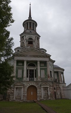 Rusya, Torzhok - 21 Temmuz 2013: Kurtarıcımız Aziz Boris Kilisesi ve St. Gleb (Borisoglebsky) manastırı