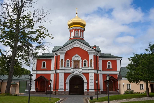 Ρωσία Περιοχή Novgorod Ιουλίου 2013 Πύλη Της Εκκλησίας Του Φιλίππου — Φωτογραφία Αρχείου