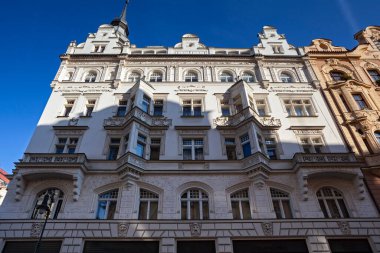 Çek Cumhuriyeti, Prag - 4 Temmuz 2013: Prag 'ın eşsiz ve sofistike mimarisi 