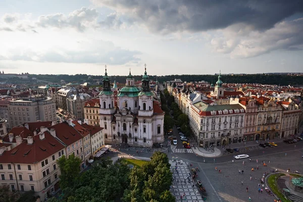 Czech Republic Prague July 2013 Old Town Staromestske Square Catholic — Stock Photo, Image