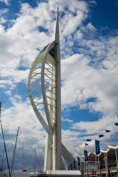 Spinnaker tower w Portsmouth — Zdjęcie stockowe