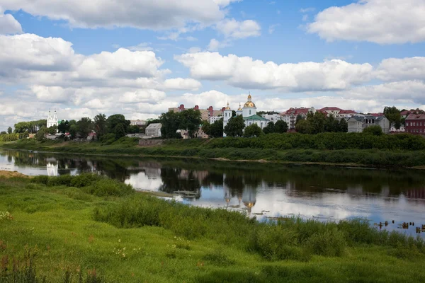 View of Polotsk. Vitebsk region. Belarus — Stock Photo, Image