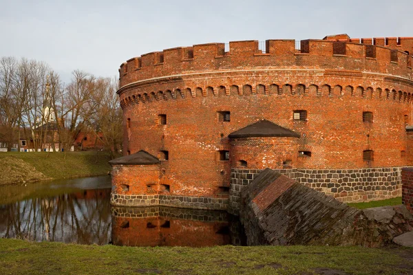 Amber muzeum ve věži "Der Dona." Kaliningrad. 22. března 2015 — Stock fotografie