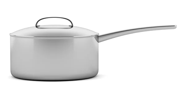 Cooking pan isolated on white background — Stock Photo, Image