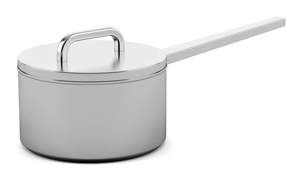Cooking pan isolated on white background — Stock Photo, Image
