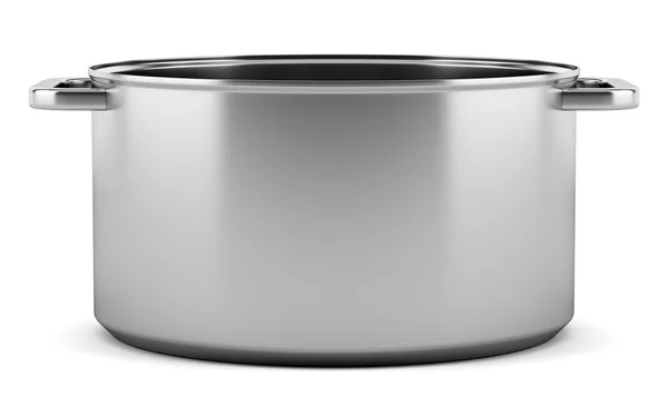 Cooking pan isolated on white background — Stock Photo, Image