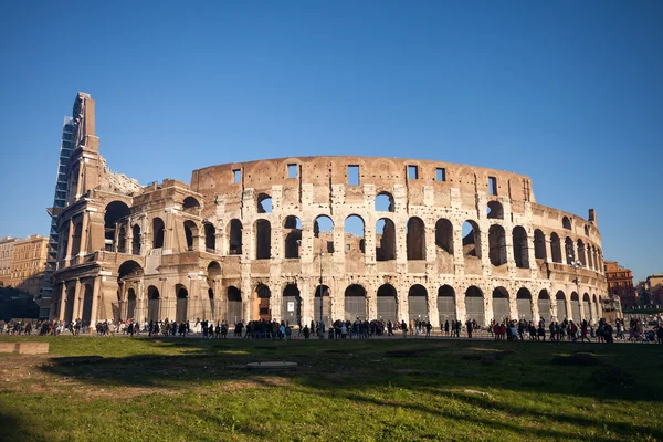 Beroemde Colosseum in Rome, Italië — Stockfoto