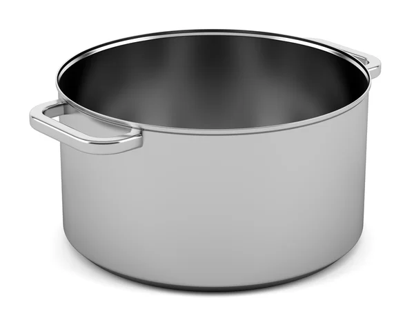 Cooking pan isolated on white background — Stock Photo, Image