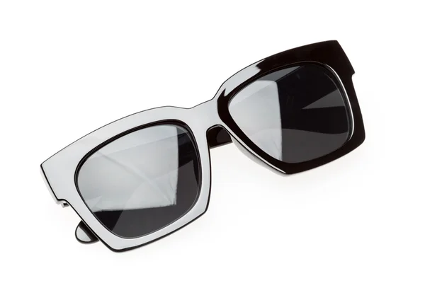 Fekete napszemüveg elszigetelt fehér háttér — Stock Fotó