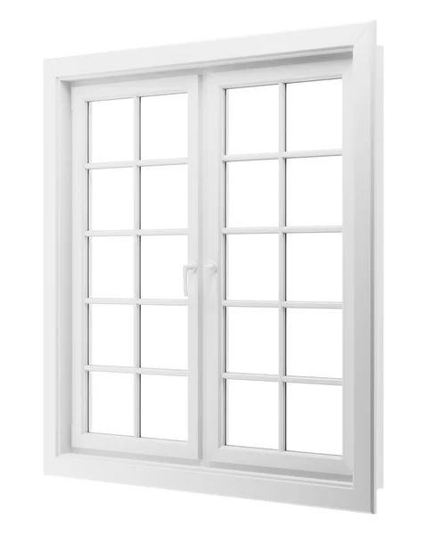 Window isolated on white background — Stock Photo, Image