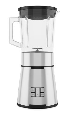 Beyaz arka plan üzerinde izole tezgah blender