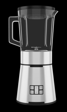 siyah arka plan üzerine izole tezgah blender