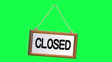 Ahşap çerçeveli tabelada 