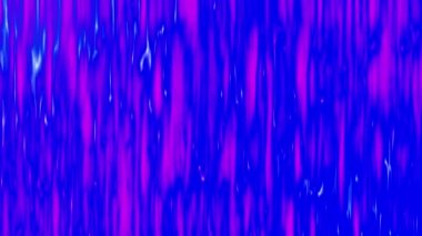 Mavi ve mor soyut figürler hareket eder. Yaratıcılık ve tasarım için