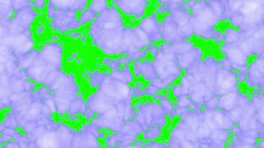 Açık mavi bulutumsu şekiller açık yeşil bir arkaplanda değişiyor. Yaratıcılık ve tasarım için