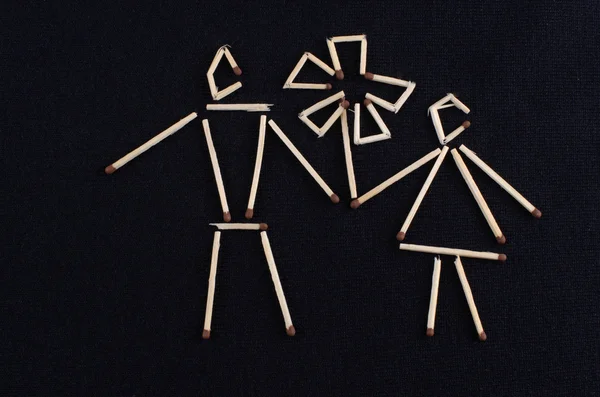 Figures from the matches — Stock Photo, Image