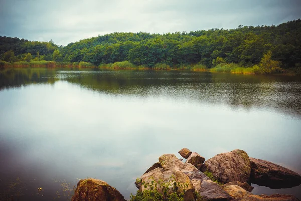 Scena Immagini Sul Lago — Foto Stock