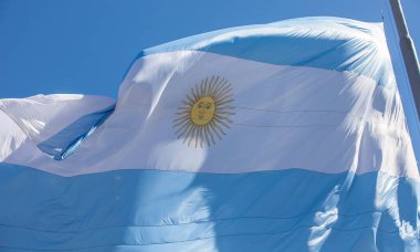 Buenos Aires 'teki Diego Maradona' ya veda gününde Arjantin bayrağı