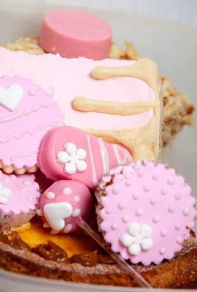 Assorted Sweet Pastries Close — Stock Photo, Image