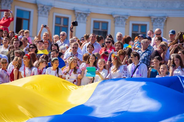 Tag der Nationalflagge, Odessa — Stockfoto
