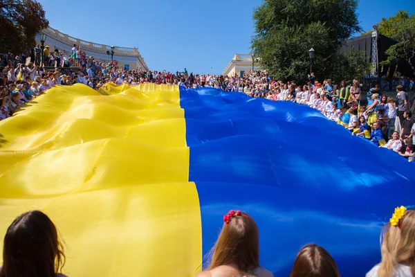 Національний день прапора, Одеса — стокове фото